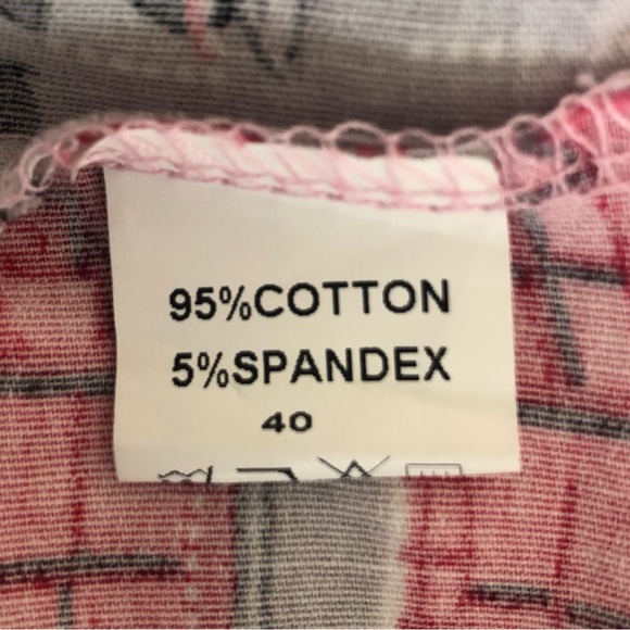 Retro Pin-Up Style A-Line Skirt in a Japanese Inspired Cherry Blossoms Print, S - Picture 10 of 10